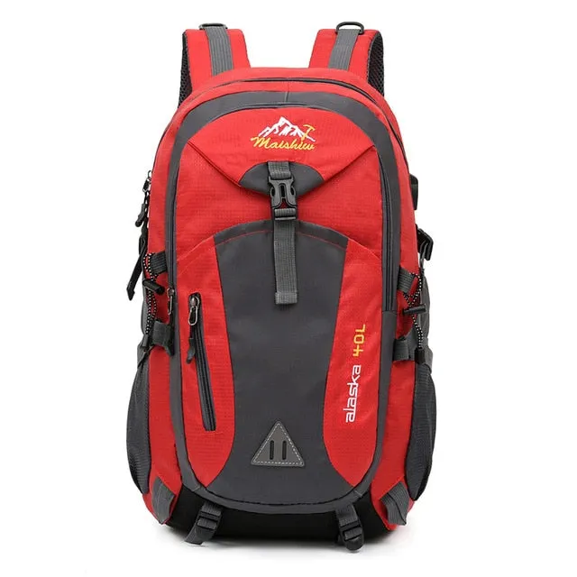 Unisex Waterproof Travel Climbing Backpack