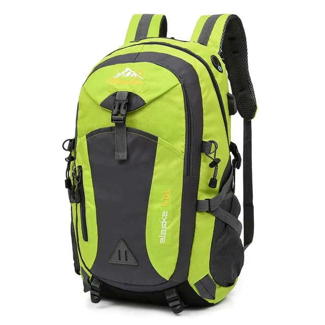 Unisex Waterproof Travel Climbing Backpack