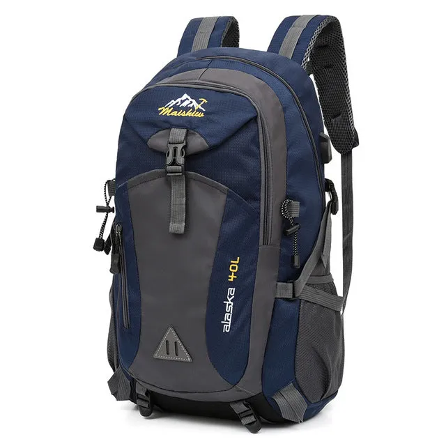 Unisex Waterproof Travel Climbing Backpack