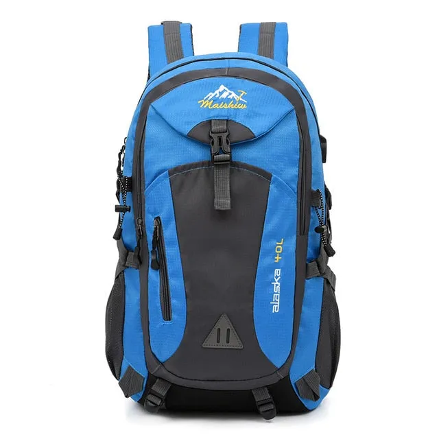 Unisex Waterproof Travel Climbing Backpack