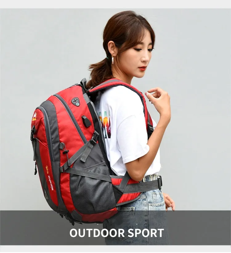 Unisex Waterproof Travel Climbing Backpack