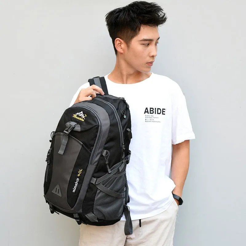 Unisex Waterproof Travel Climbing Backpack