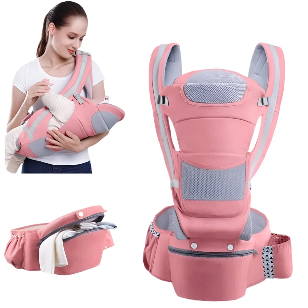 Versatile Safe Comfortable Baby Carrier For 0-48 Month Old Babies