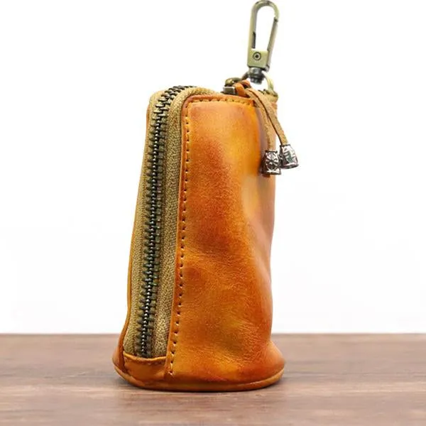 VINTAGE COWHIDE WAIST KEY BAG 03475626M