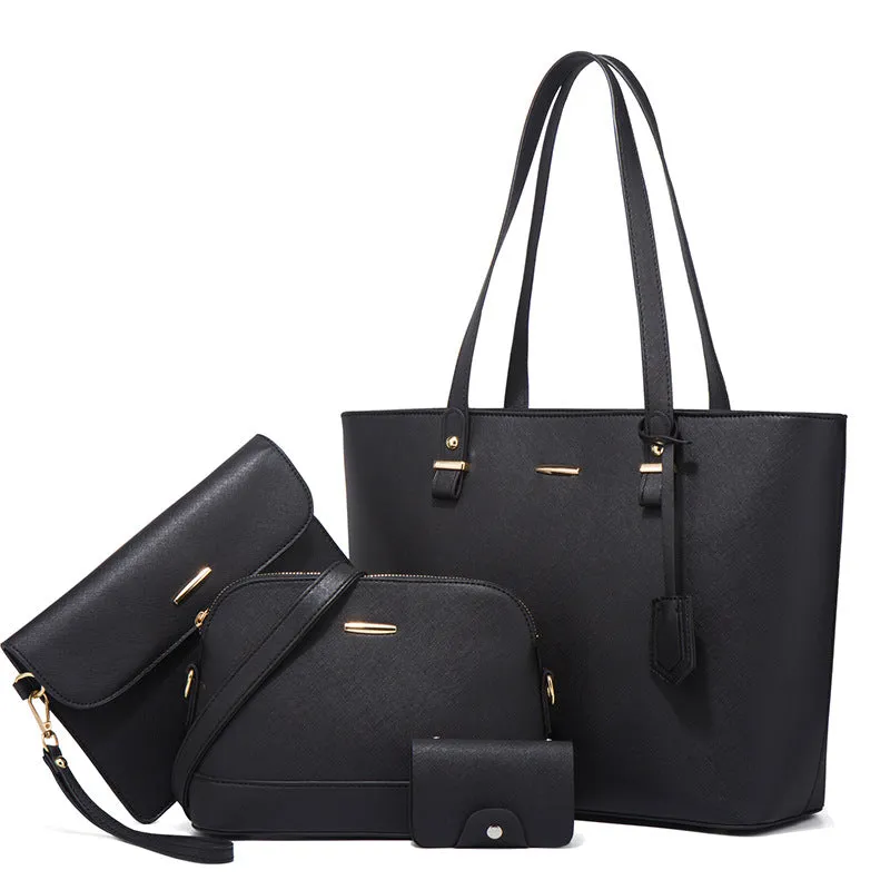 Vintage Large-capacity Tote Bag 4Pcs