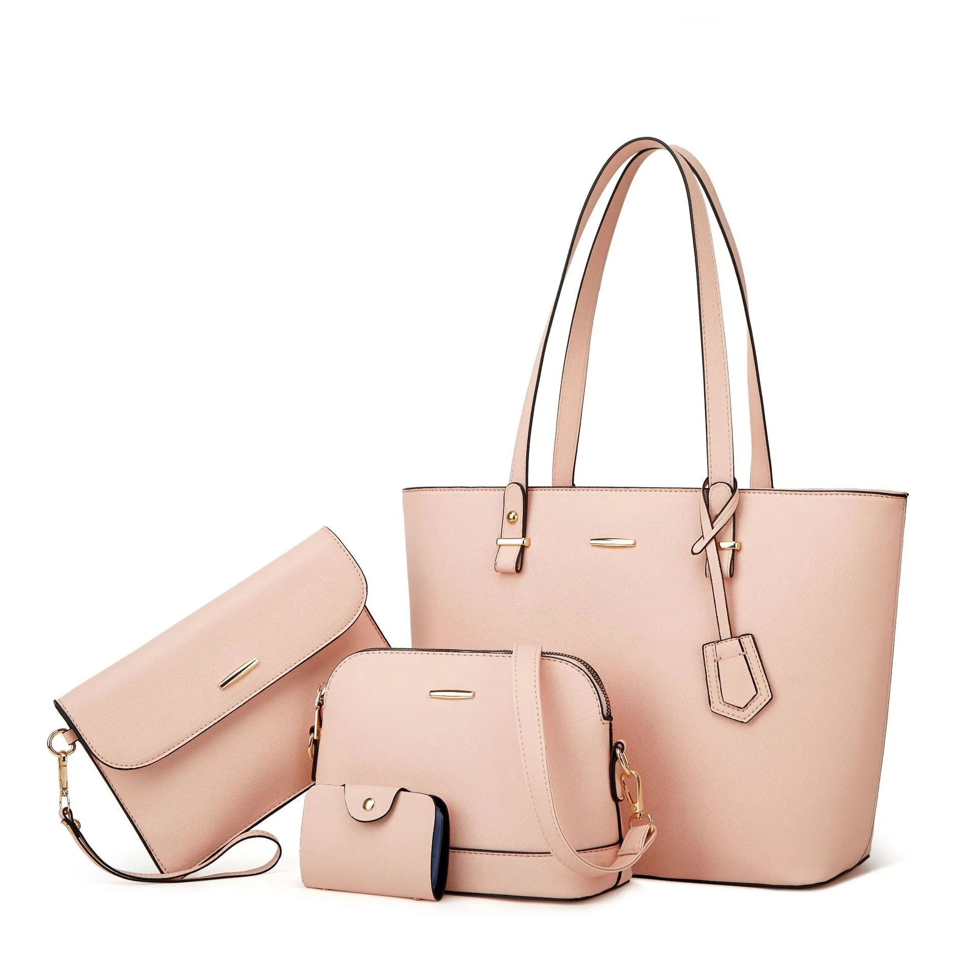 Vintage Large-capacity Tote Bag 4Pcs