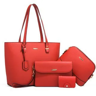 Vintage Large-capacity Tote Bag 4Pcs