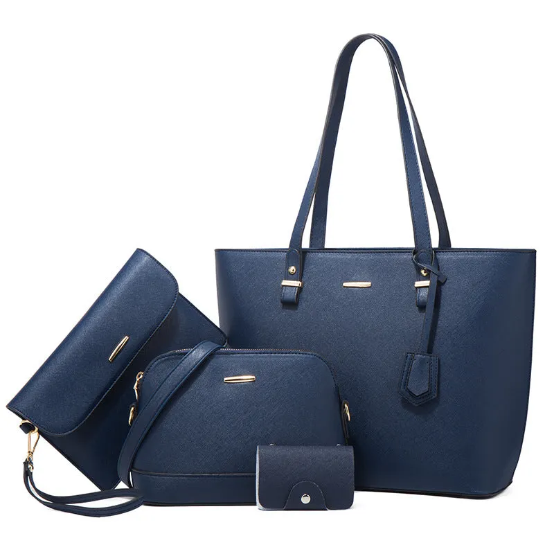Vintage Large-capacity Tote Bag 4Pcs