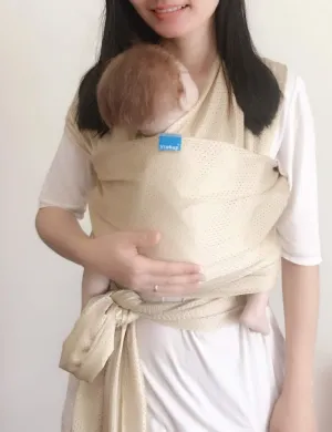 Vlokup Baby Wrap Water Sling Carrier Champagne