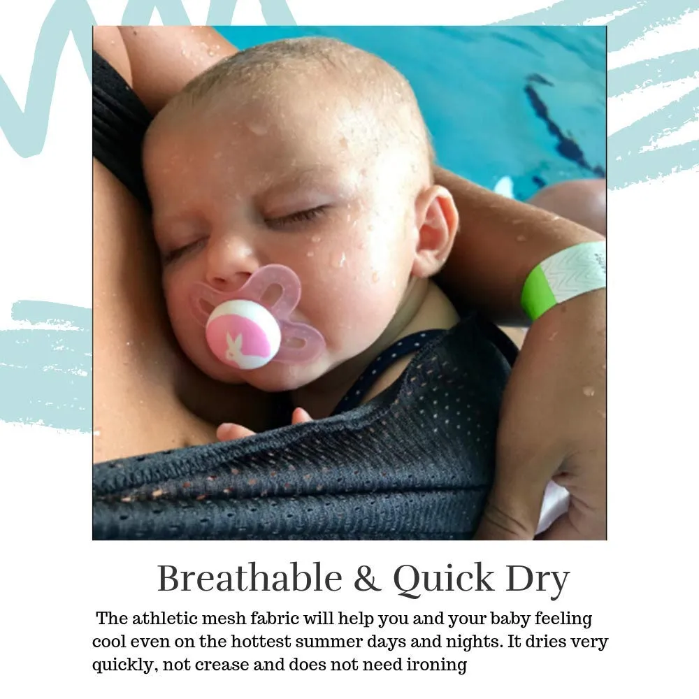Vlokup Baby Wrap Water Sling Carrier Champagne