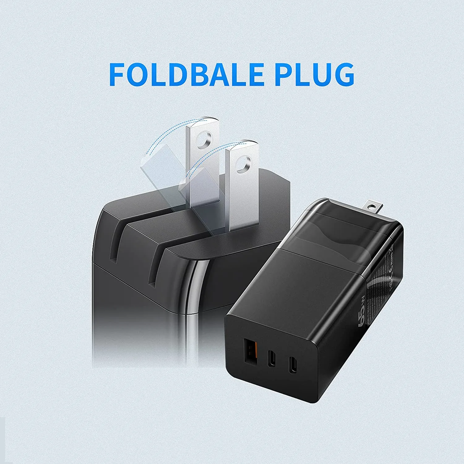 Wall Charger | 65 Watt | 3 Ultra Fast Ports