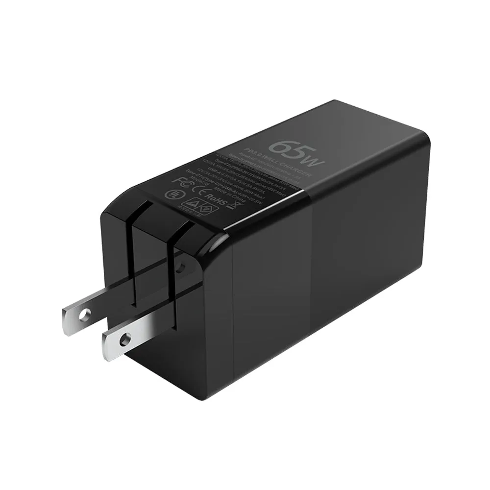 Wall Charger | 65 Watt | 3 Ultra Fast Ports