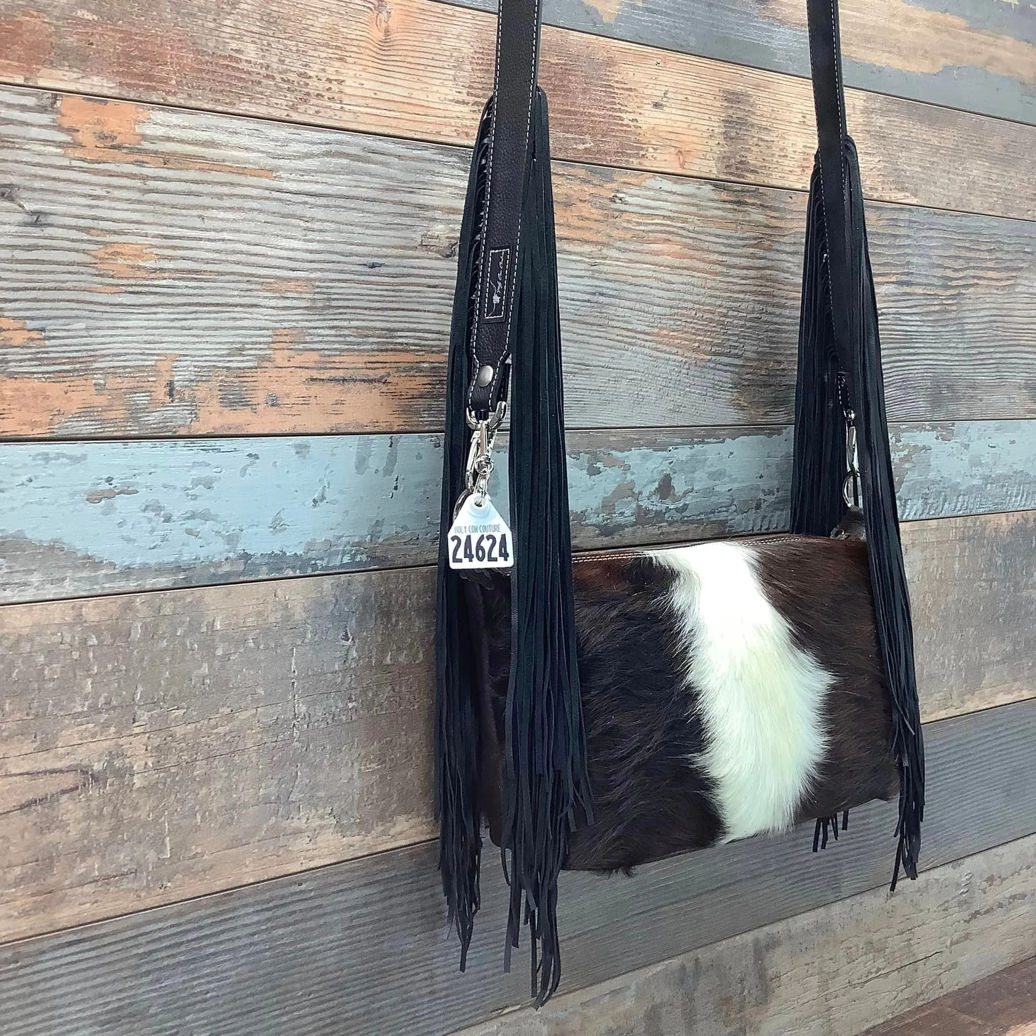 Western Mini Leather Fringe Strap 48" #24624