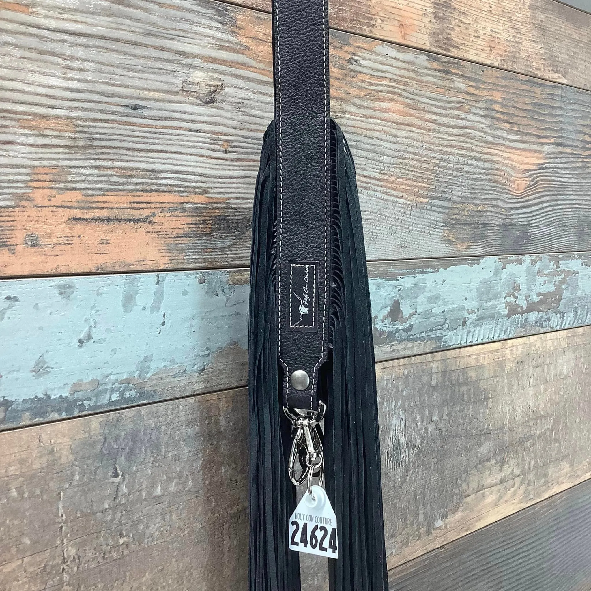 Western Mini Leather Fringe Strap 48" #24624