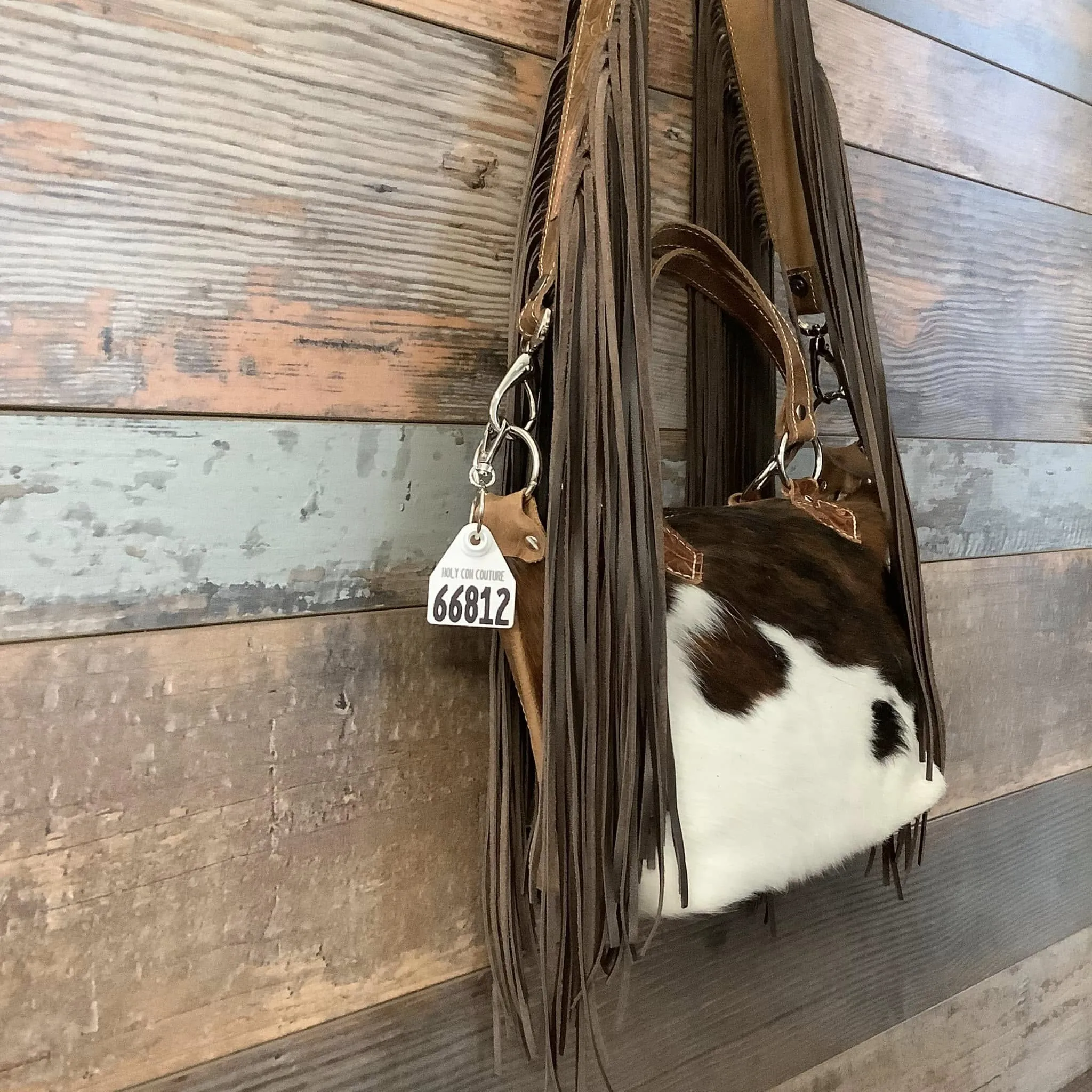 Western Mini Leather Fringe Strap 48" #66812