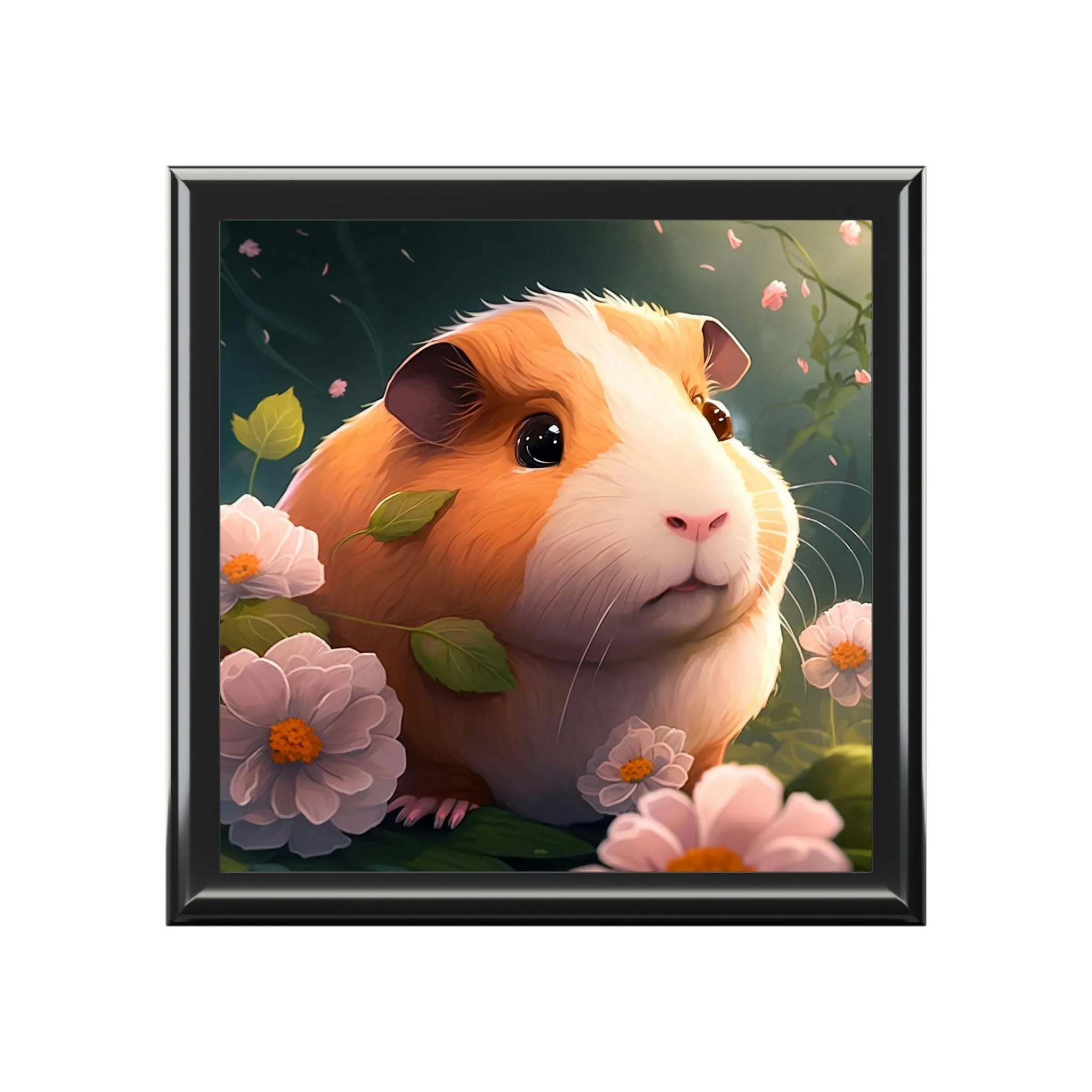 Whimsical Guinea Pig Jewelry Box