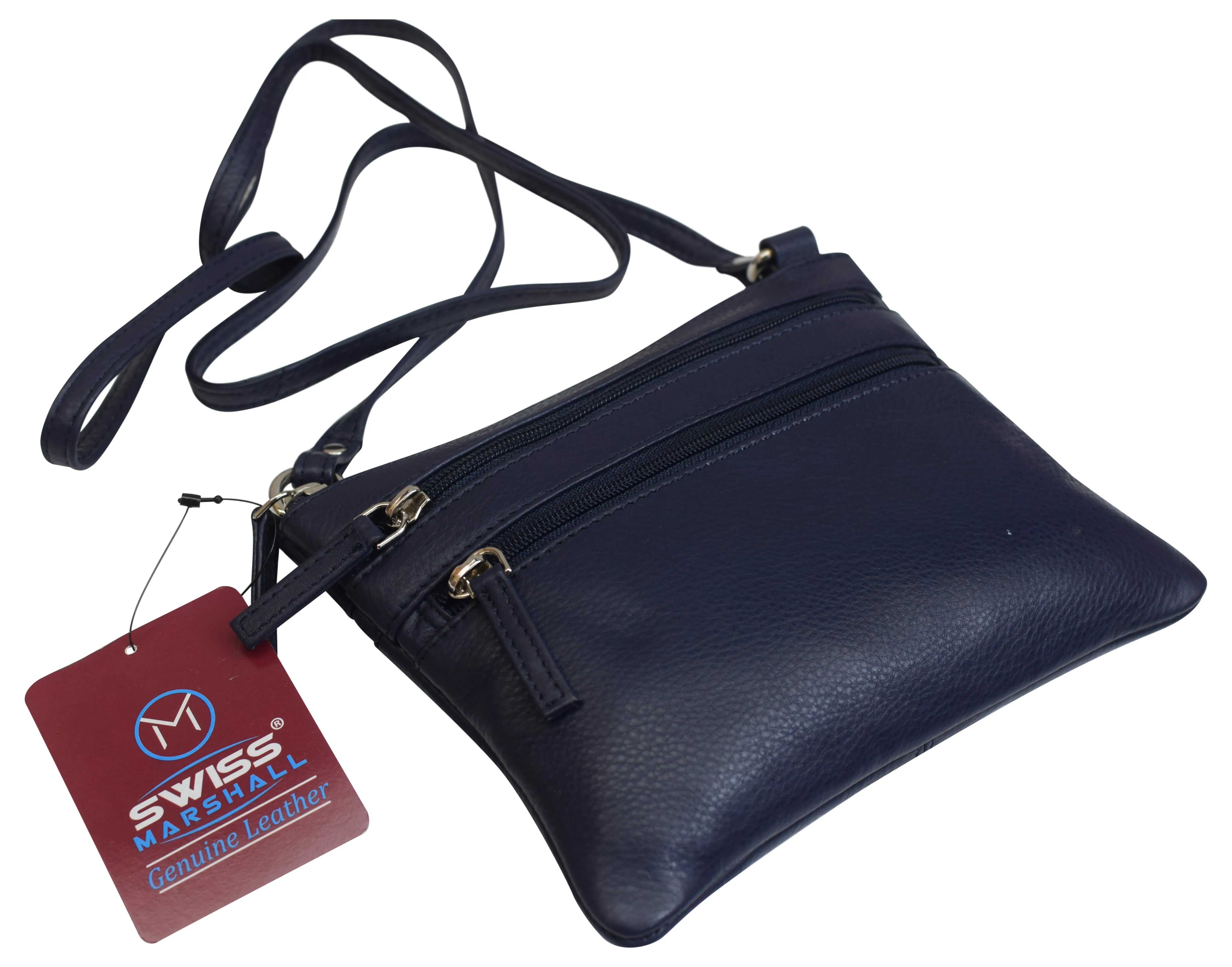 Women's Genuine Leather Handbag Cross Body Bag Shoulder Bag Organizer Mini Purse