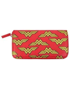 Wonder Woman Mini Logo Glitter Purse