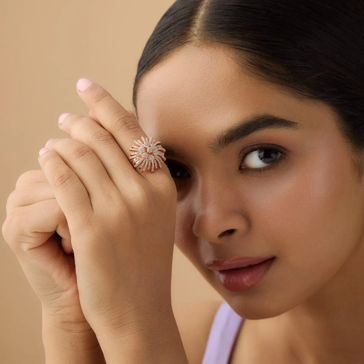 Zircon Finger Ring 170839