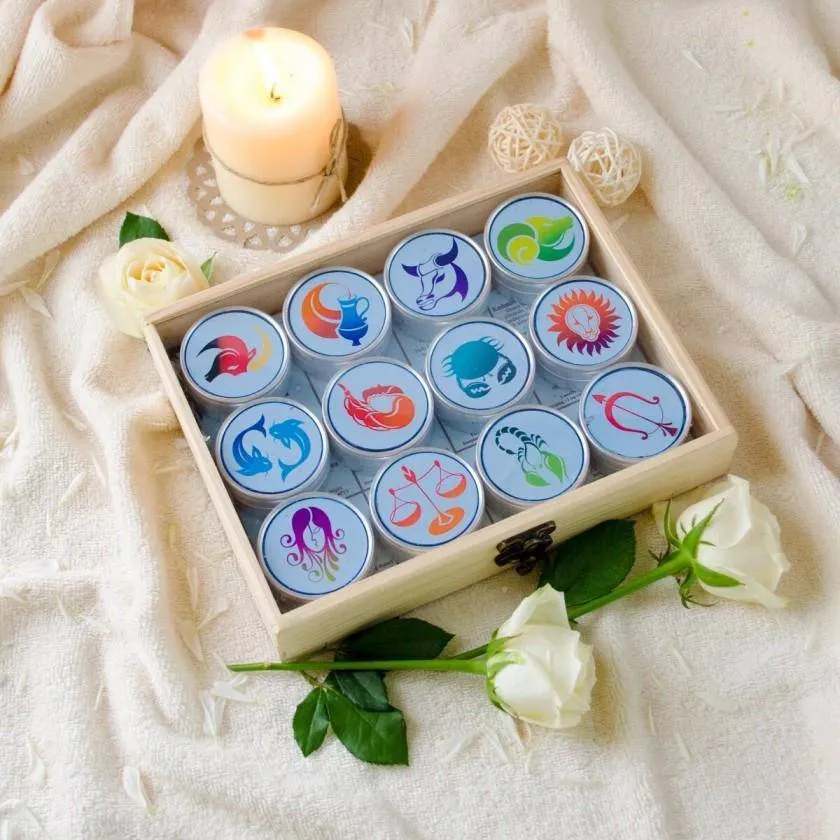 Zodiac Sign Tea Gift Box - 12 Teas